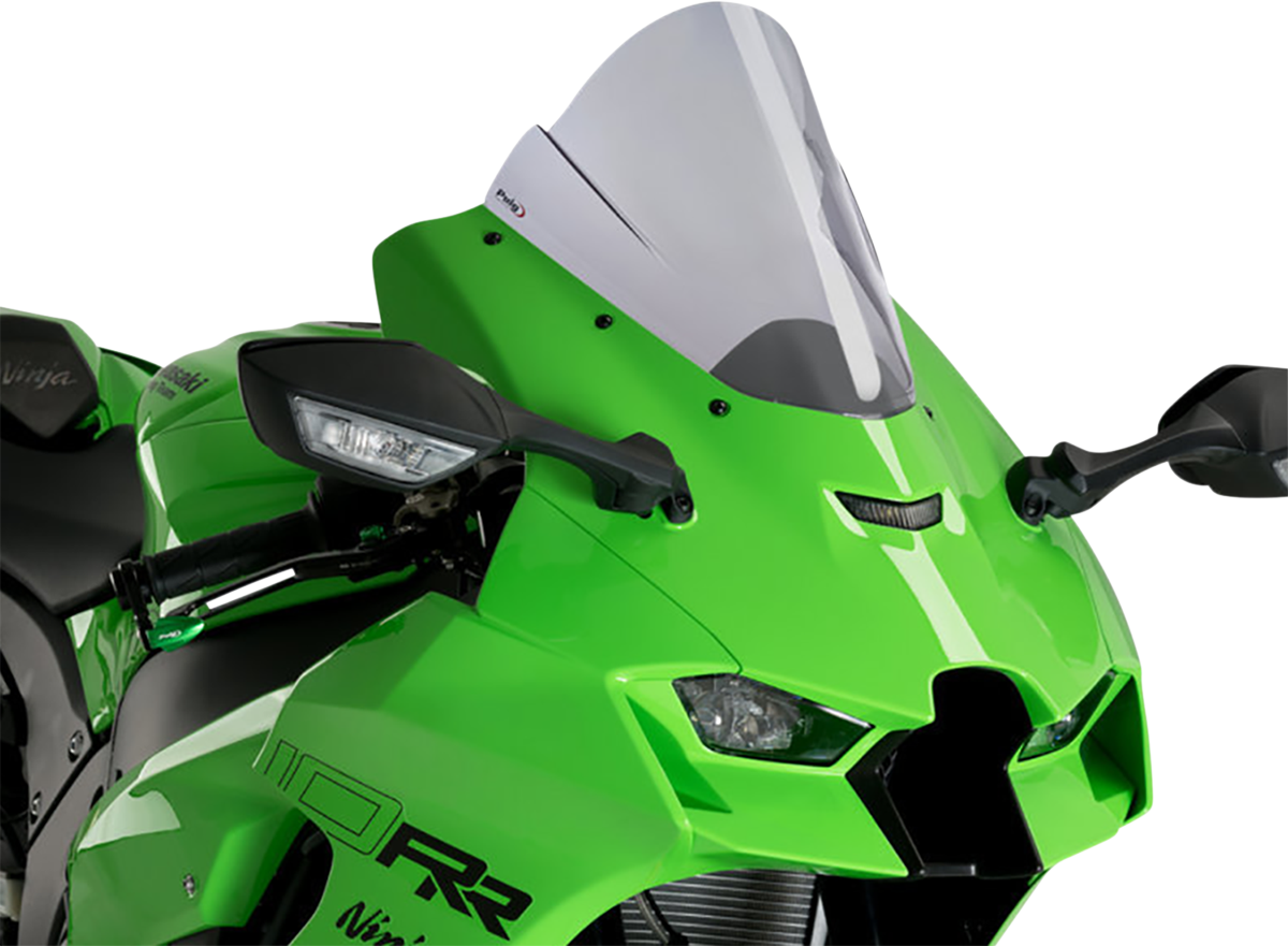 Race Windscreen - 12-1/2\" - Smoke - Ninja ZX-10R 2021 - 2024