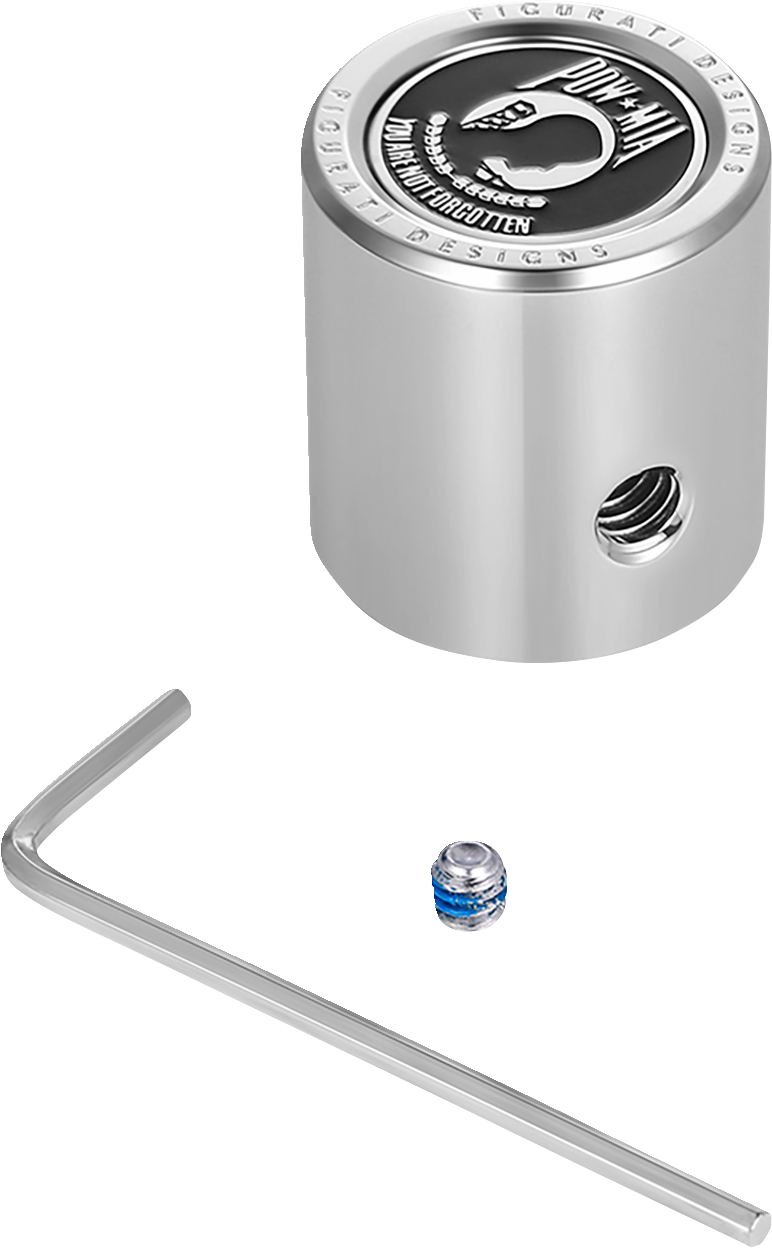 Heel-Toe Shifter Cover - POW MIA - Stainless Steel 1984 - 2022