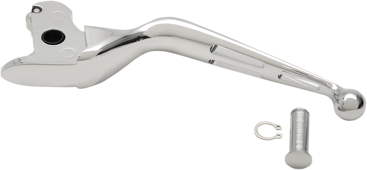 Clutch Lever - Wide Blade - Slotted - Chrome 2014 - 2016