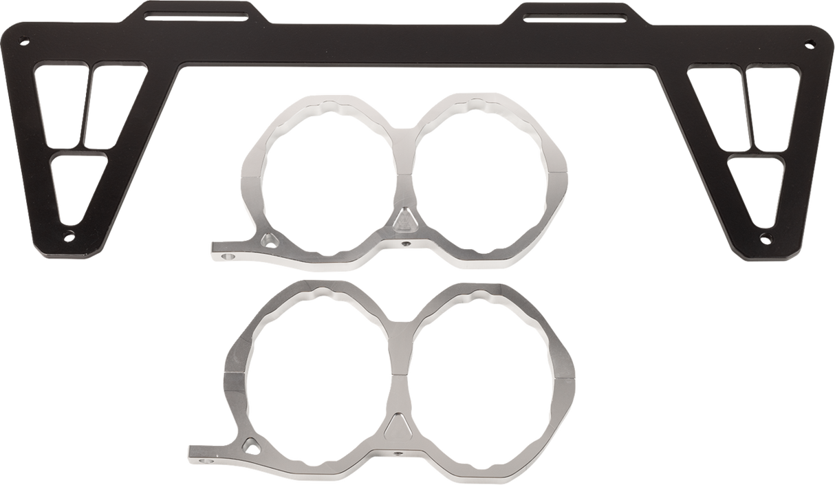 Full Dual Exhaust System - Brushed - RZR XP 1000 2024 - 2025