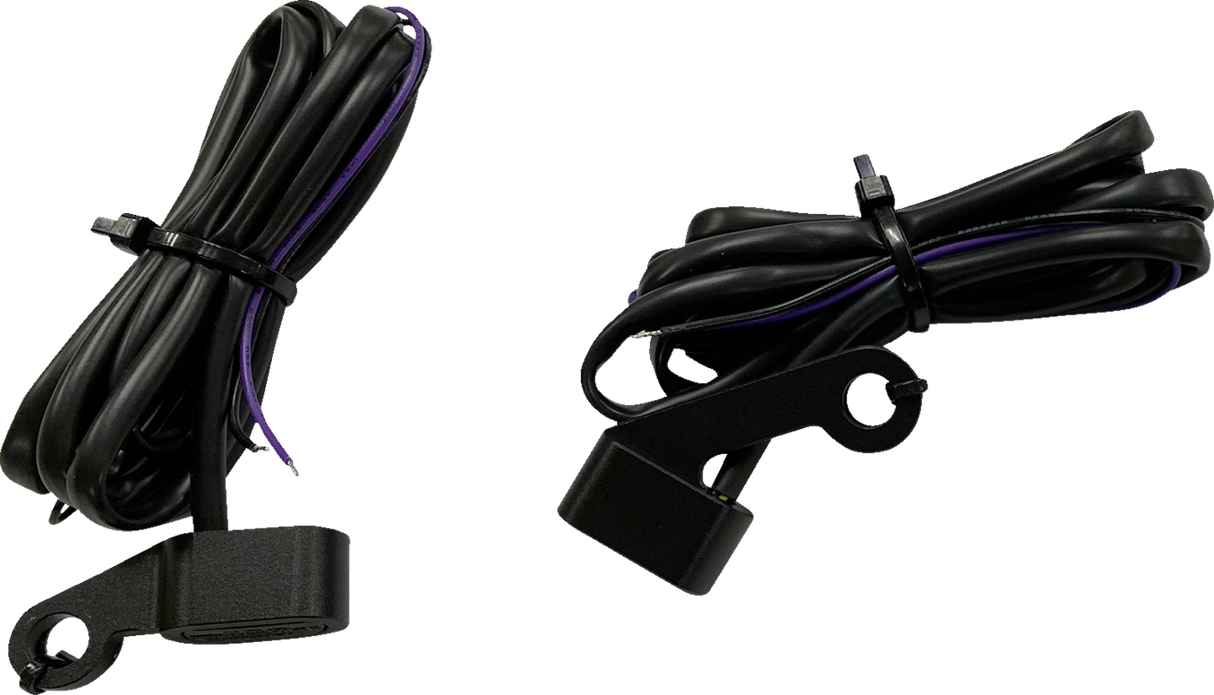 Marker Lights - Black - Smoke Lens - \'04-\'13 XL 2004 - 2013