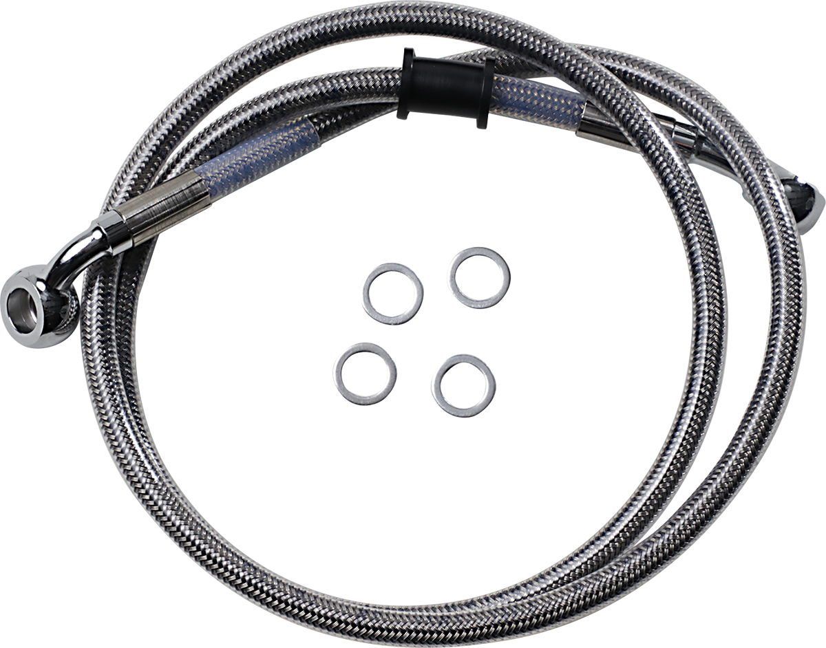 Brake Line - Front (Upper) - Stainless Steel 2018 - 2023