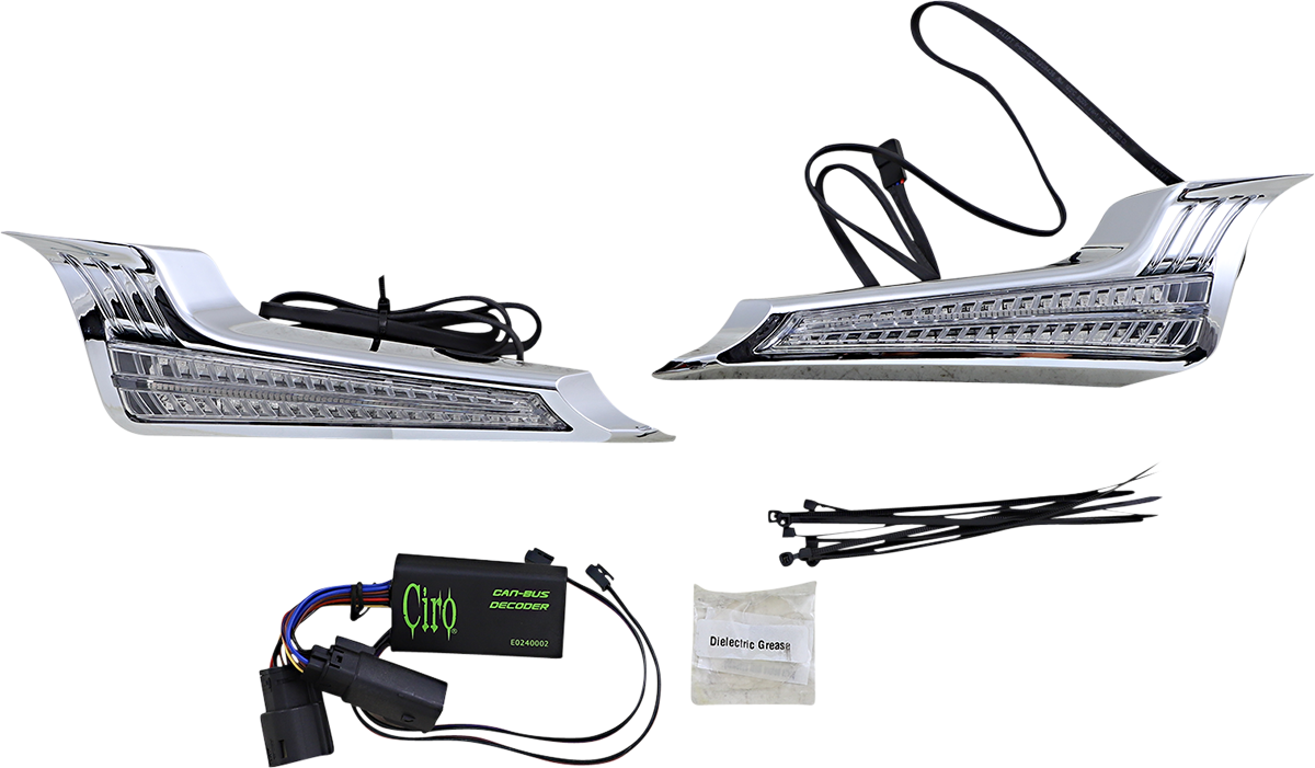 Facia Filler Panel Light - Chrome 2014 - 2020