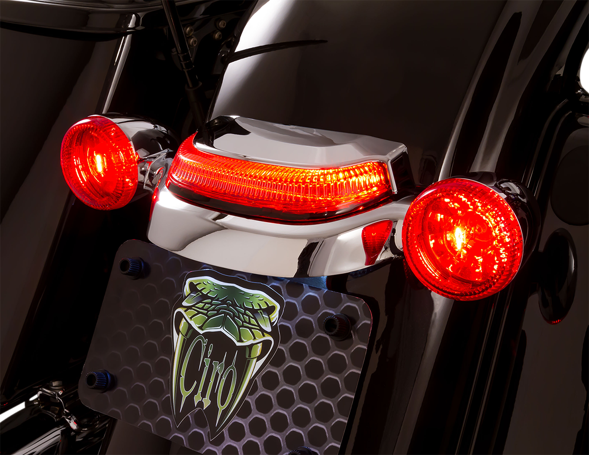Taillight - Smoke - Chrome 2014 - 2021