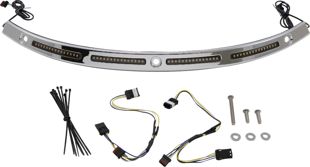 Windshield Trim - Sequential Turn Signals - Chrome 2014 - 2024