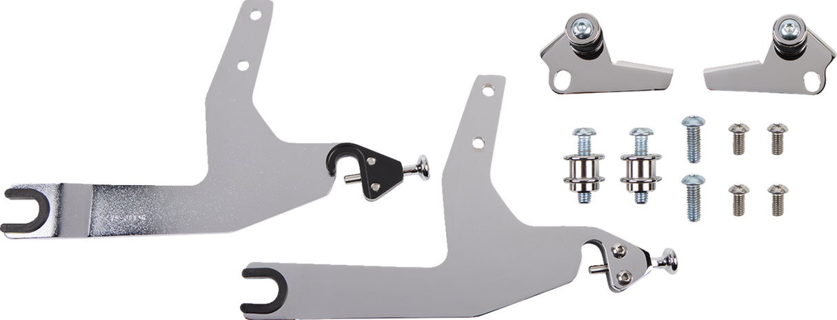 Backrest Kit - 14\" - Black - Softail 2018 - 2019