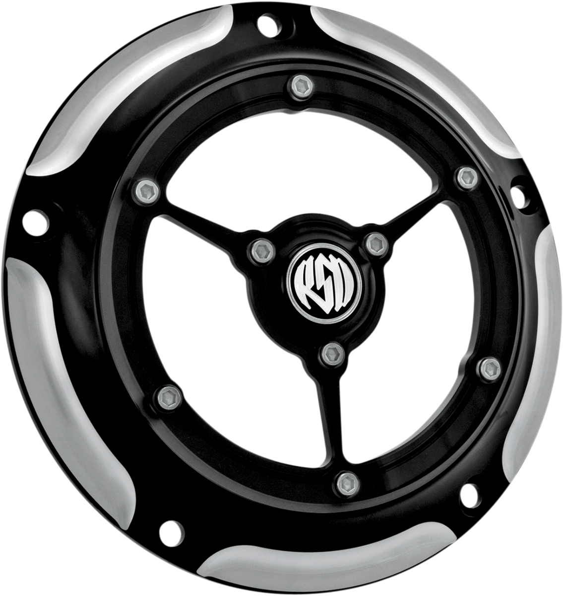 Clarity Derby Cover - Contrast Cut™ - Big Twin 1999 - 2016