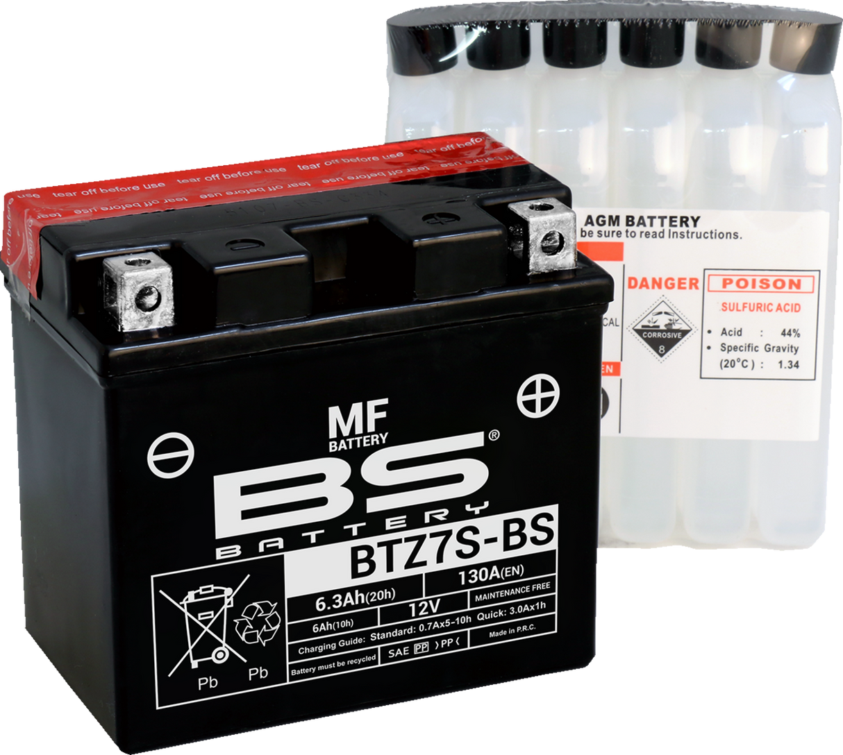 Battery - BTZ7S-BS (YTZ) 2007 - 2020