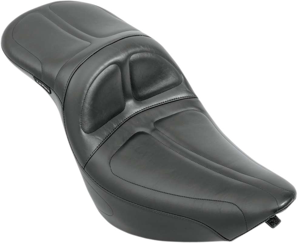 Maverick Daddy Long Legs Seat - Black - Stitched - FL/FX \'06-\'17 2006 - 2017