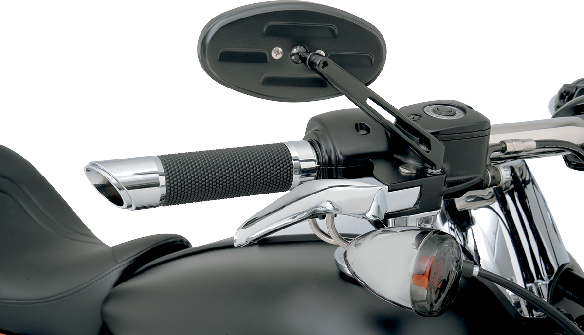 Mirror - Stealth II - Side View - Oval - Black 2022 - 2023