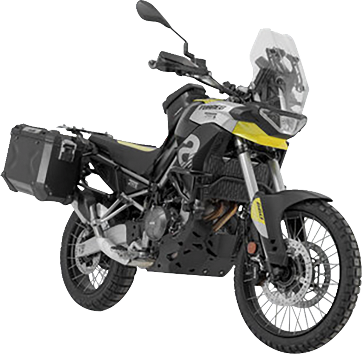 TRAX ADV Aluminum Case System - Black - Aprilia Tuareg 660 \'22-\'24 2022 - 2024