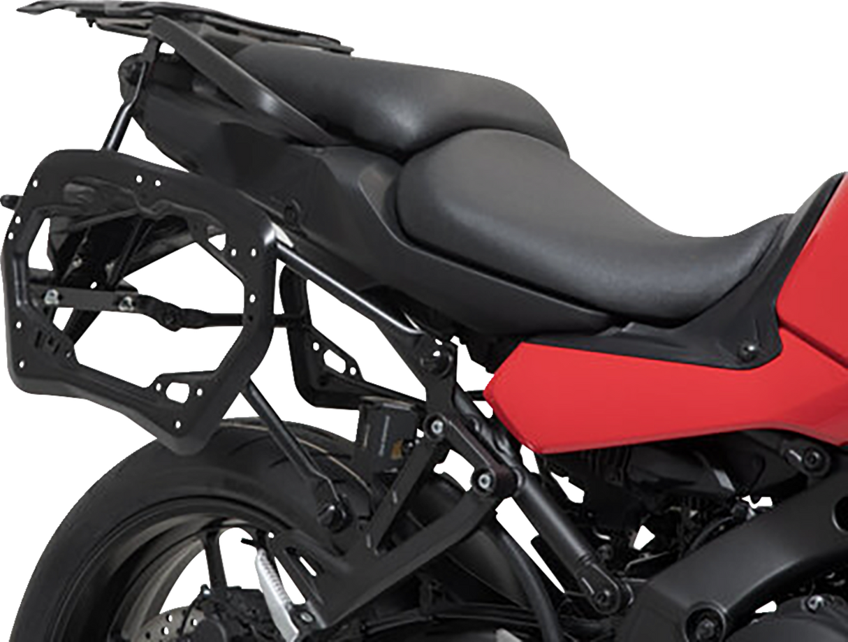 TRAX ADV Aluminum Case System - Silver - Yamaha Tracer 9 GT \'21-\'24 2021 - 2024