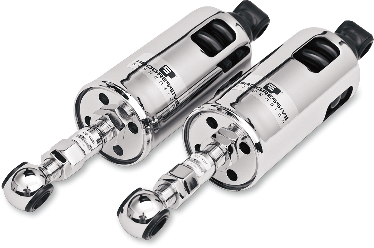 422 Series Adjustable Shocks - Chrome - Standard 1989 - 1999