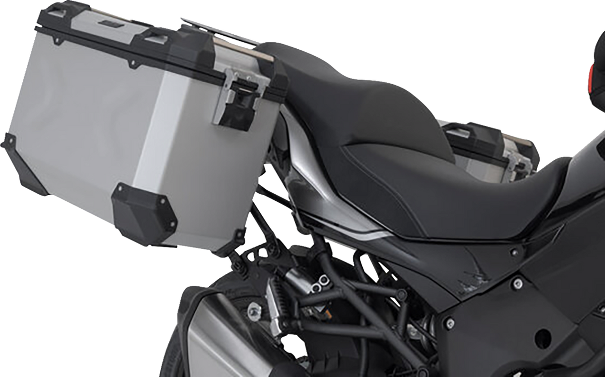 Adventure Luggage System - Silver - Kawasaki Versys 1000 \'18-\'19 2018 - 2019