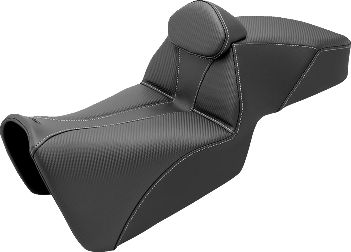 Adventure Tour Seat - w/ Backrest - Black - Pan Am \'21-\'23 2021 - 2023