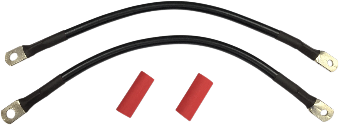 Black Battery Cable Set - \'04-\'09 XL 2004 - 2009