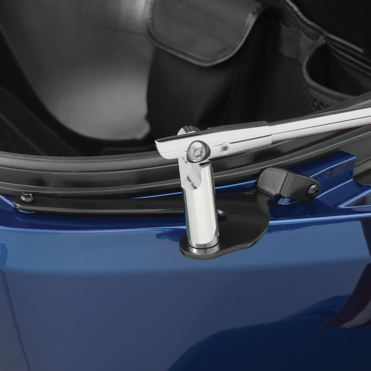 Folding Flag Pole - Right - Chrome - Can-Am RT 2017 - 2022