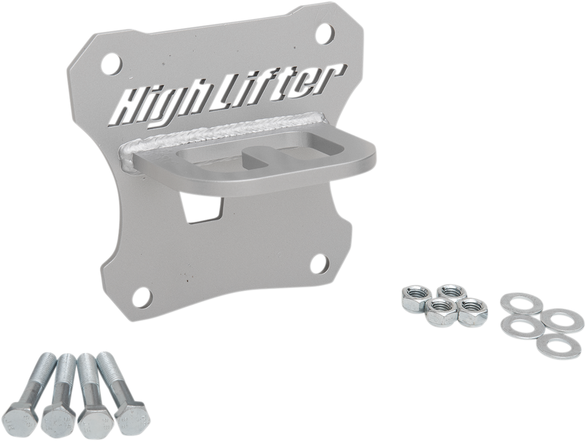 Rear Tow Hook - Silver - Polaris 2017 - 2021