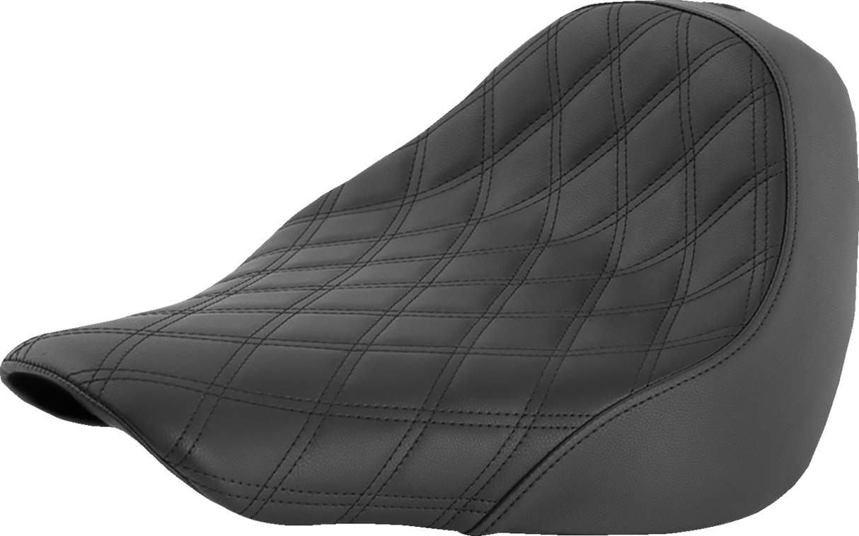 Renegade Solo Seat - Lattice Stitched - Black - FL/FX \'18-\'23 2018 - 2023