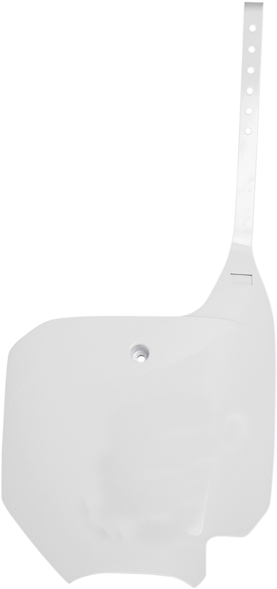 Front Number Plate - White 2007 - 2023