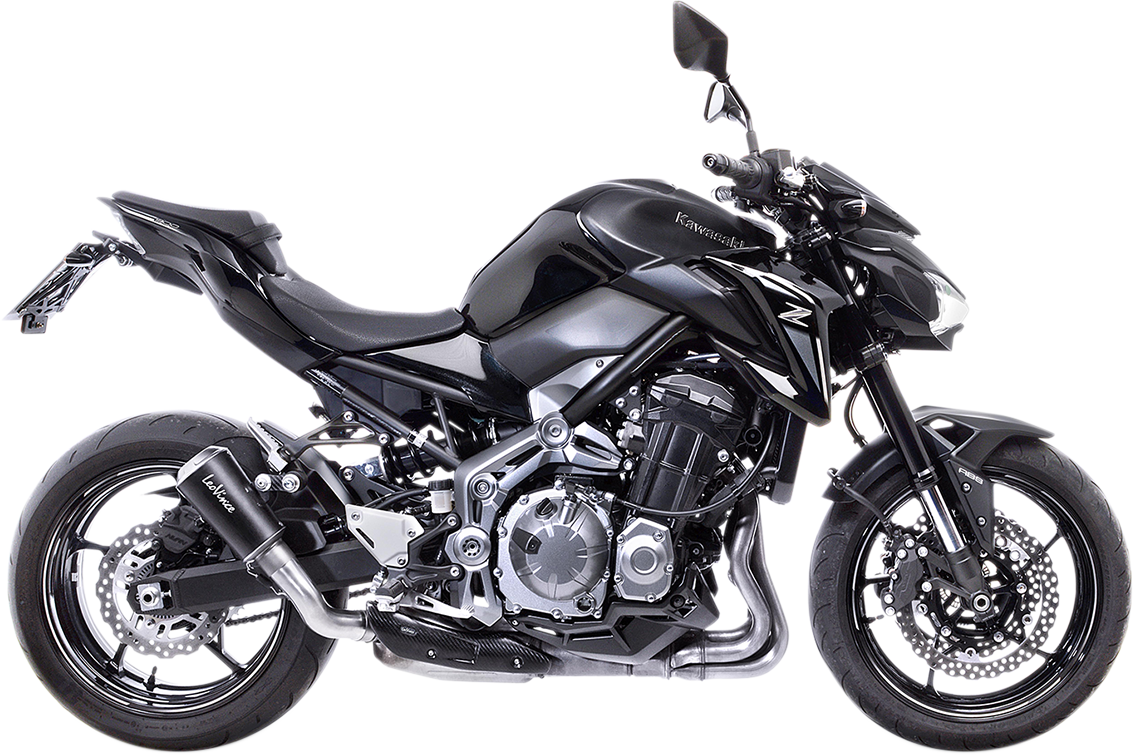 Black LV-10 Muffler for Z900 2017 - 2023