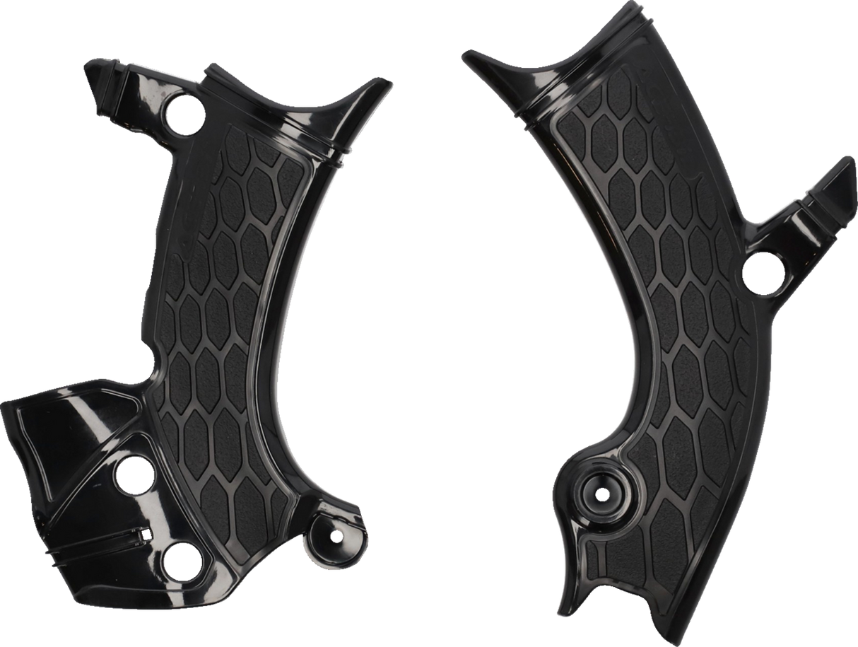 X-Grip Frame Guards - Black - YZ 250F/450F 2023 - 2024