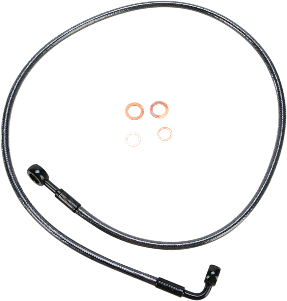Brake Line - 180/90° - 44\" - Black Pearl 1984 - 1987