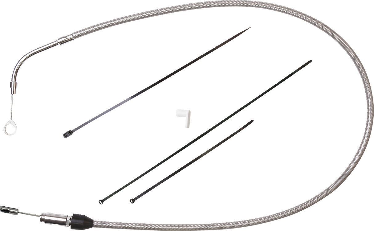 Quick Connect Clutch Cable - Upper - 45\" - Stainless Steel 2021 - 2023