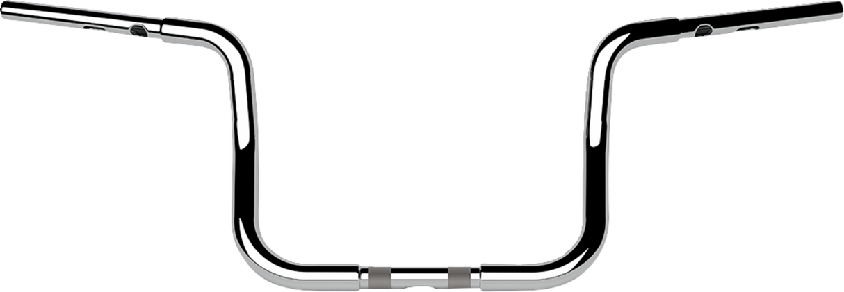 Handlebar - Twin Round - 1-1/4\" x 10\" - Chrome 2023 - 2024