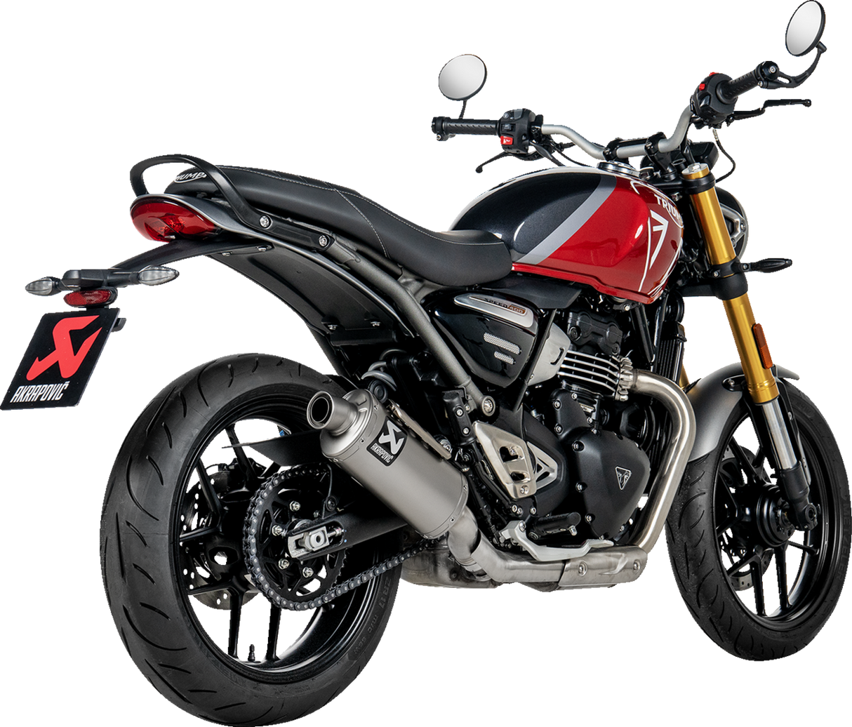 Slip-On Line Muffler - Titanium - Speed/Scrambler 400 2024 - 2024