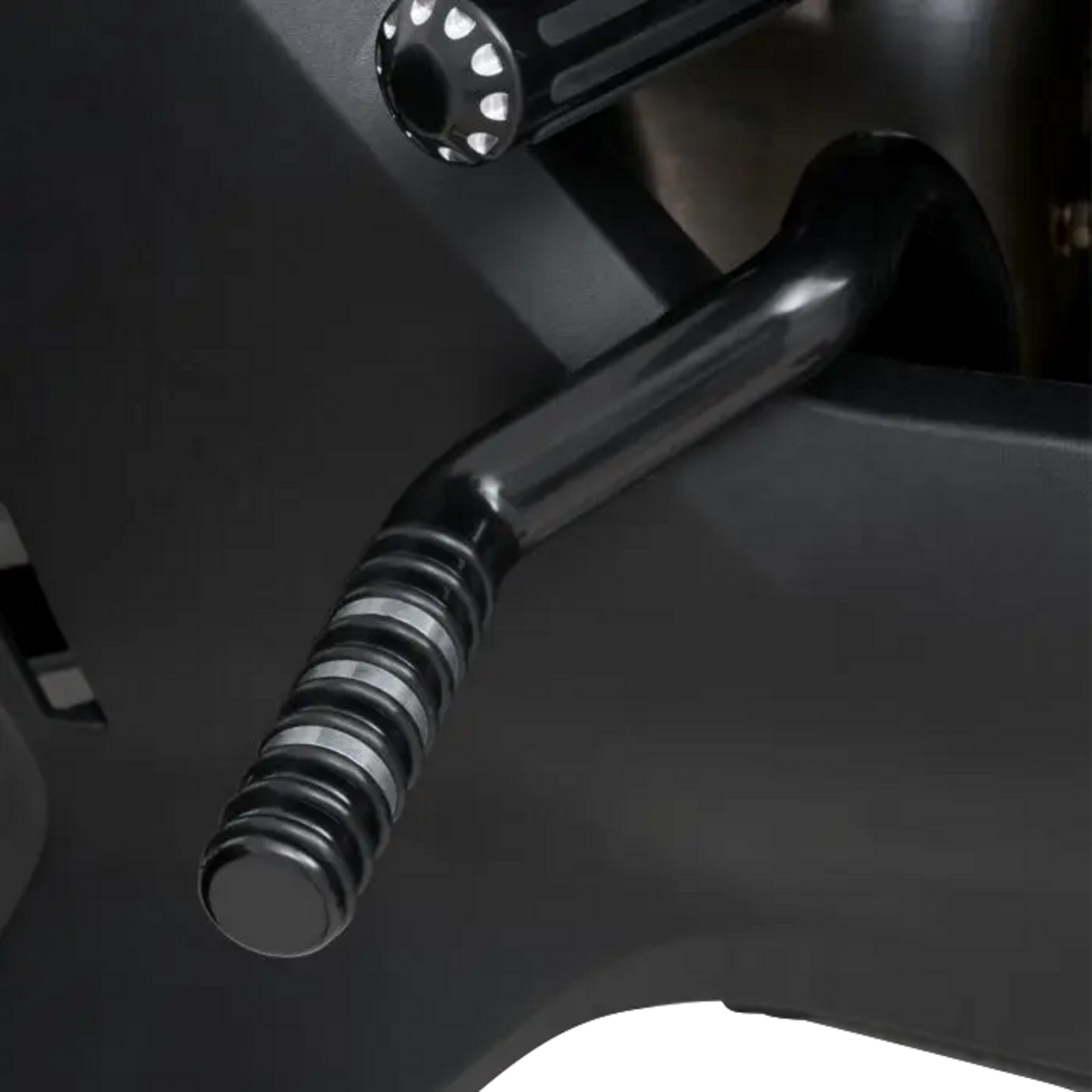 Adjustable Highway Peg - Satin Black with Contrast Cut - Can-Am 2019 - 2022