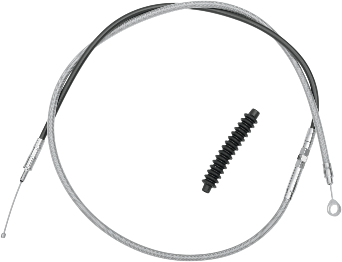 High-Efficiency Braided Stainless Steel Clutch Cable - 70-15/16\" 2008 - 2016