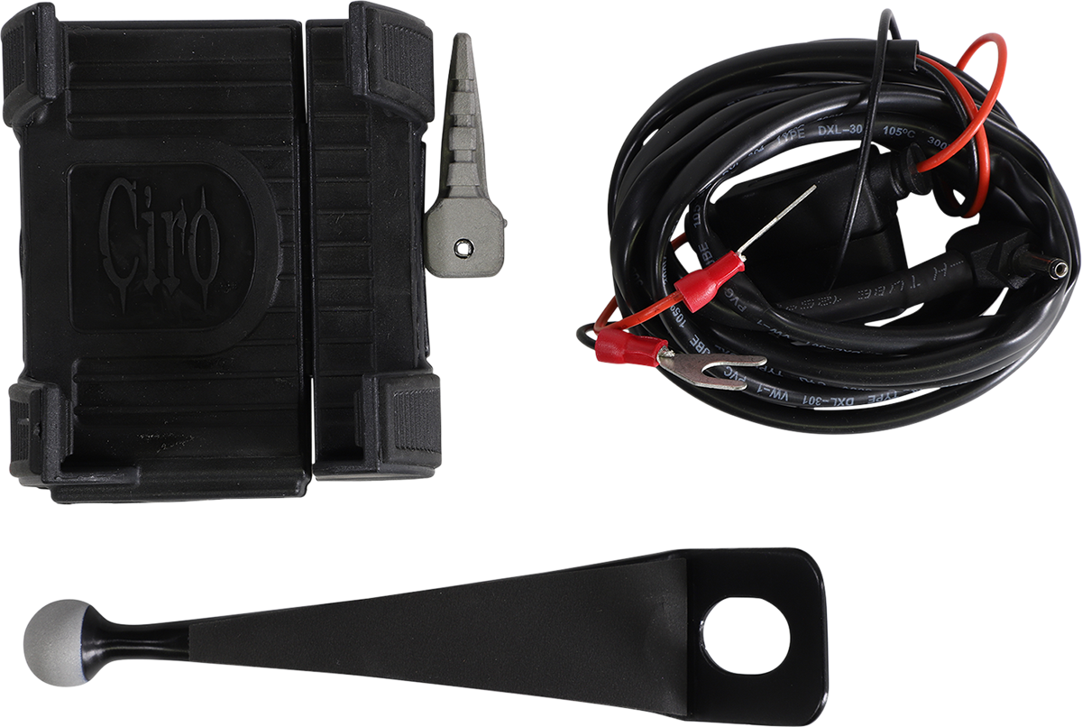 Premium Holder W/Charger - \'14-\'20 FLHT 2014 - 2020