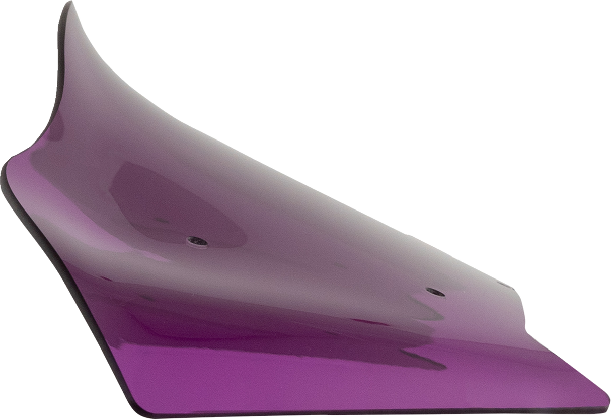 Kolor Flare™ Windshield - 8\" - Purple - FLHX 2023 - 2025