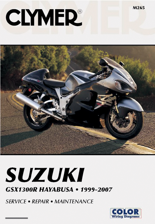 Manual - Suzuki Hayabusa \'99-\'07 1999 - 2007