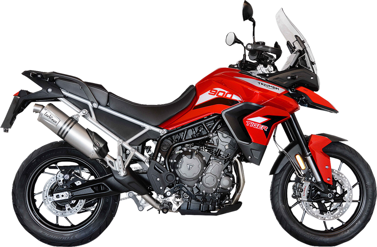 LV One EVO Slip-On Muffler - Stainless Steel - Tiger 900 2020 - 2023