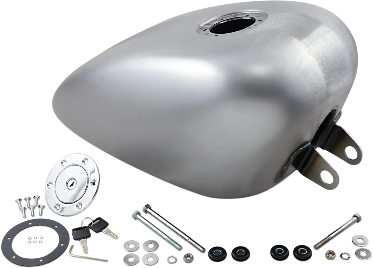 Gas Tank with Chrome Aero-Style Gas Cap - 3.3 Gallons - Sportster 1982 - 1994