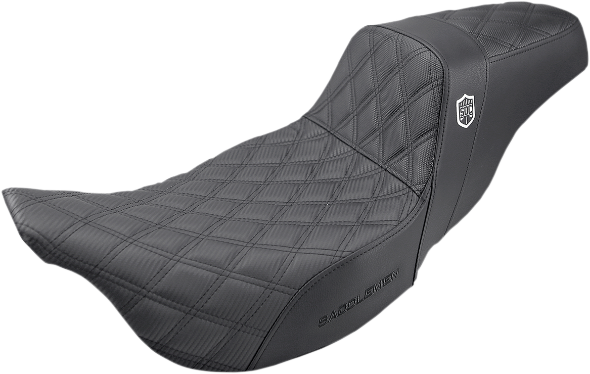 Pro Series SDC Performance Seat - without Backrest - Lattice Stitch - \'08 -\'23 FL 2008 - 2023