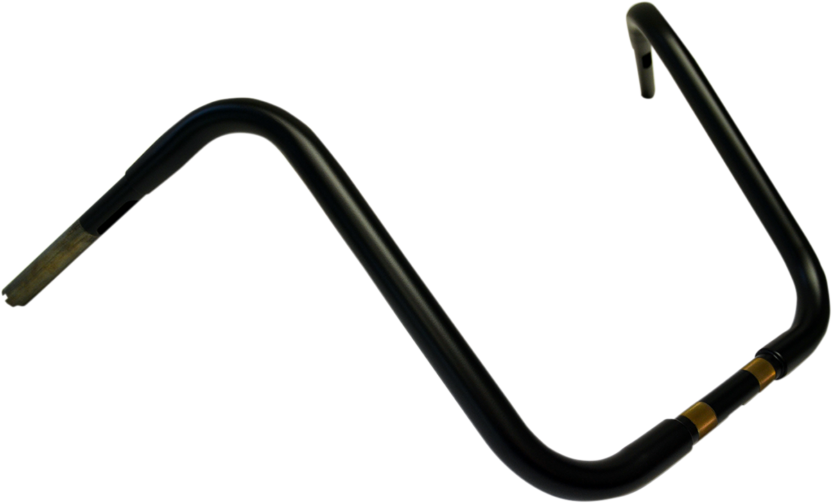 1-1/4\" Buffalo Touring Handlebar - 16\" - TBW - Flat Black 2008 - 2022