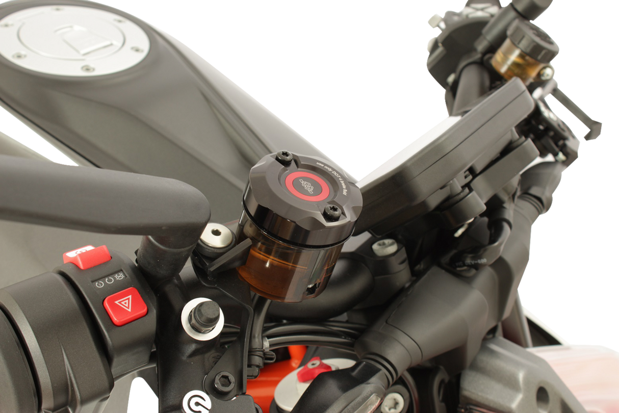 Reservoir Cover - Brake - Front - Black 2012 - 2024