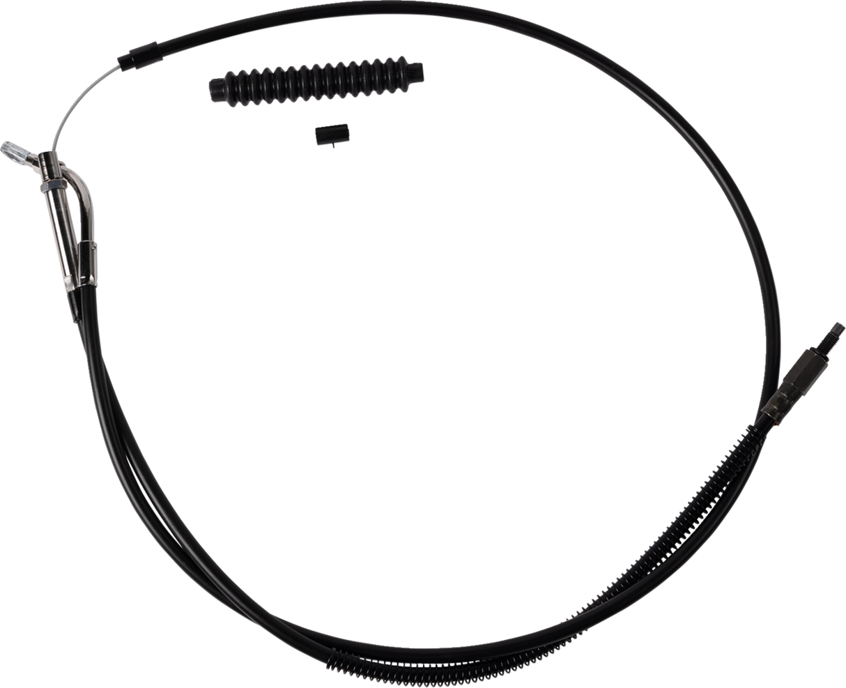 High-Efficiency Black Vinyl Clutch Cable - +6\" Size 2021 - 2025