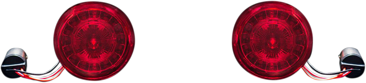 Rear Turn Signal Insert - 1157 Bases - Red 2007 - 2024