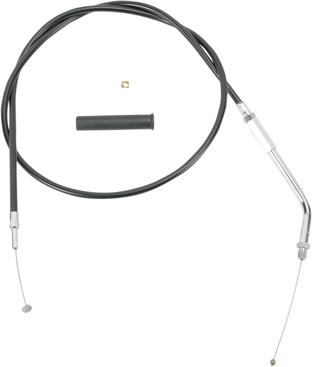 Black Vinyl Throttle Cable - 36\" 1988 - 1995