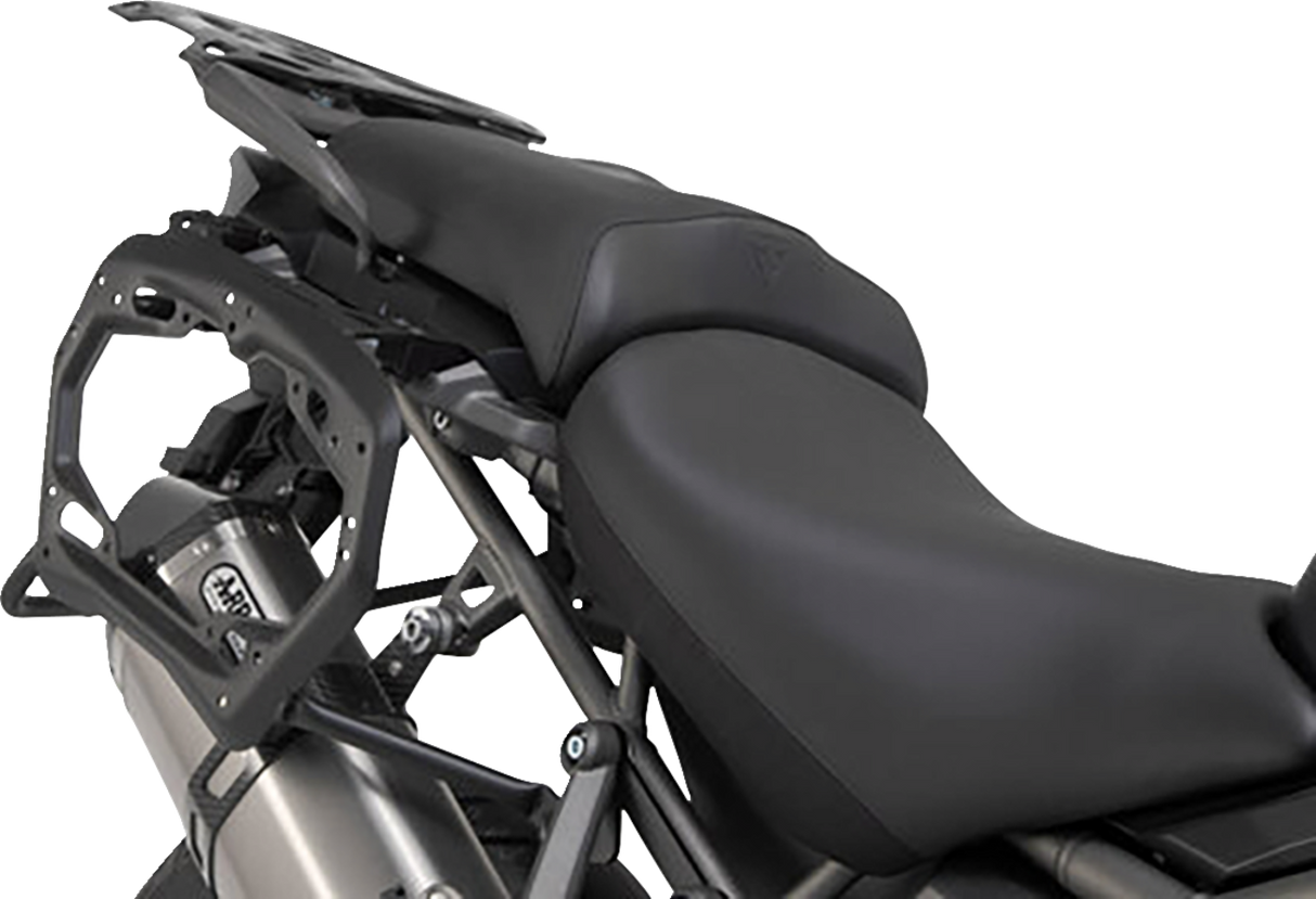 TRAX ADV Aluminum Case System - Black - Triumph Tiger 1200/Tiger Explorer 1200 \'12-\'21 2012 - 2021