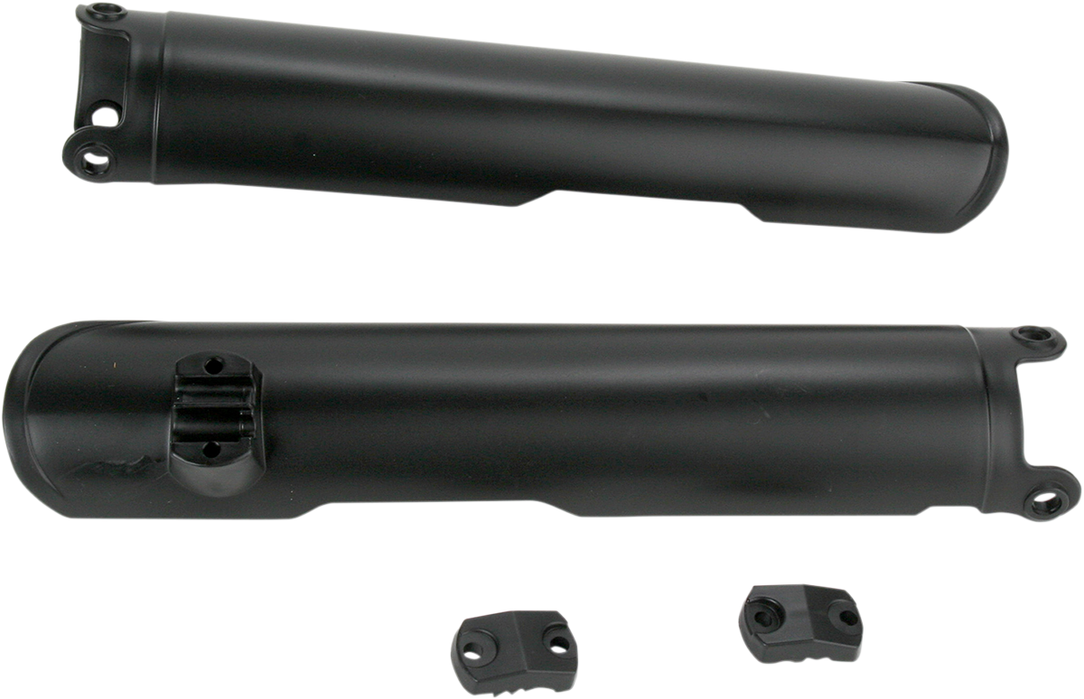 Lower Fork Covers for Inverted Forks - Black 2000 - 2007