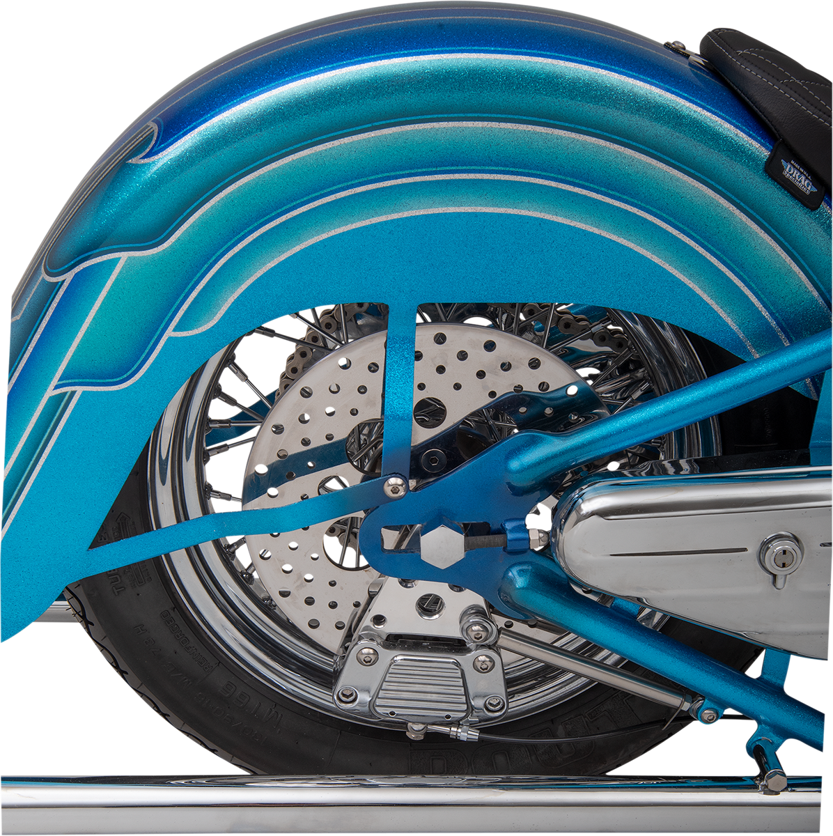 Drilled Brake Rotor - Rear - 11.5\" - Harley-Davidson 1979 - 1991