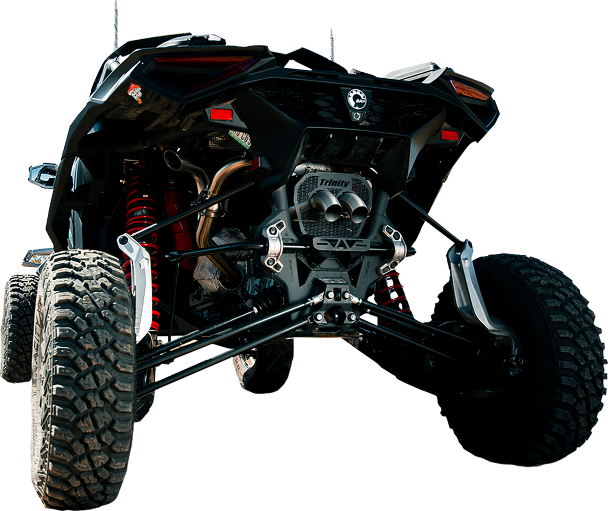 Exhaust Slip-On Mufflers - Center Exit - Maverick R 2024 - 2025