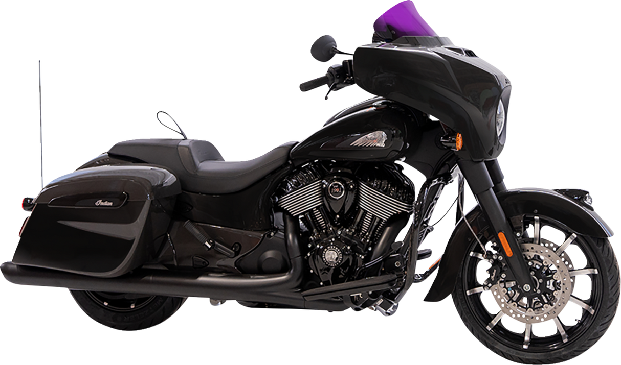 Kolor Flare™ Windshield - 10\" - Purple 2014 - 2024