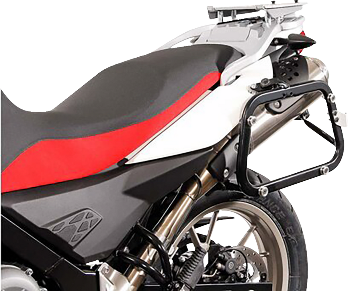 TRAX ADV Aluminum Case System - Silver - BMW F 650 GS/G 650 GS \'99-\'15 1999 - 2015