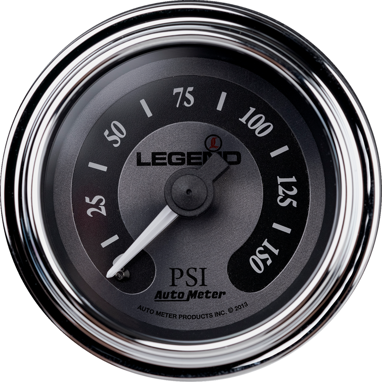 Fairing Mounted LED Backlit PSI Gauges - Titanium 1997 - 2013